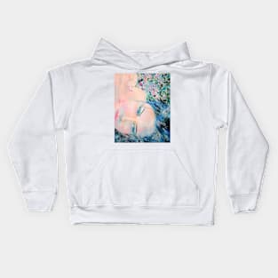 WOMAN DREAMING Kids Hoodie